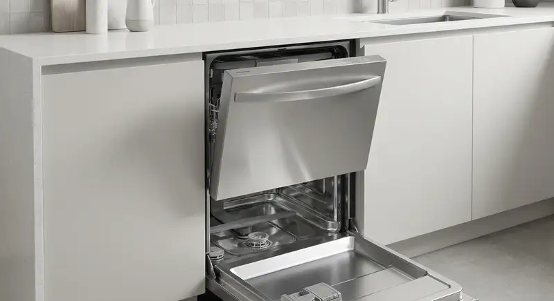 Vaatwasser onder het aanrecht